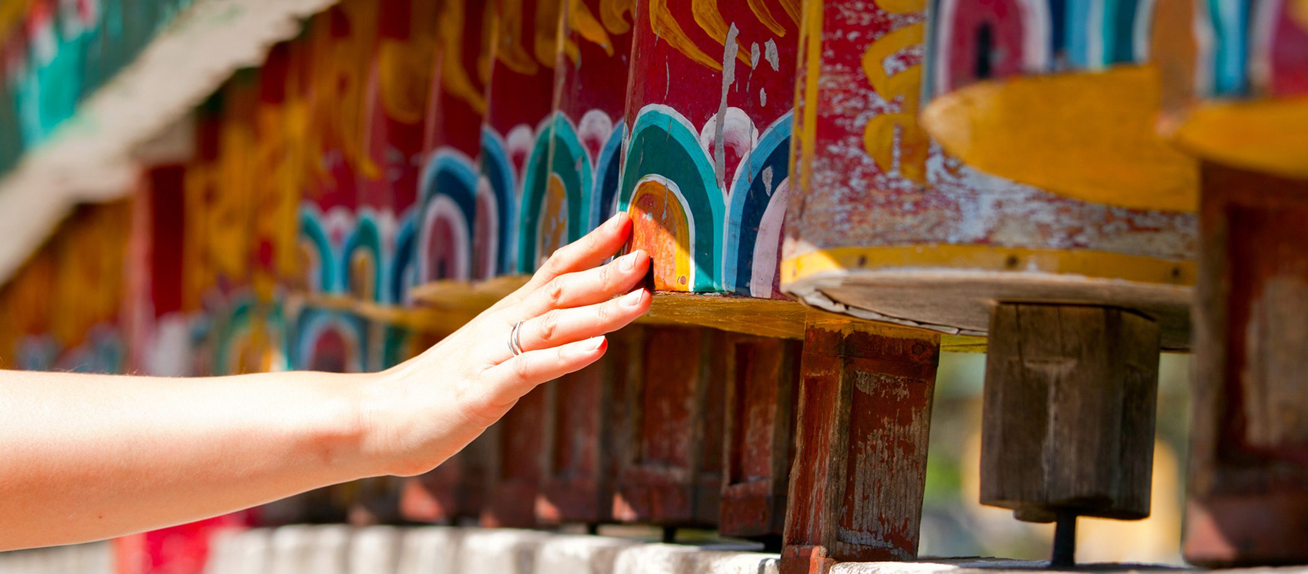 prayer wheels, nepal